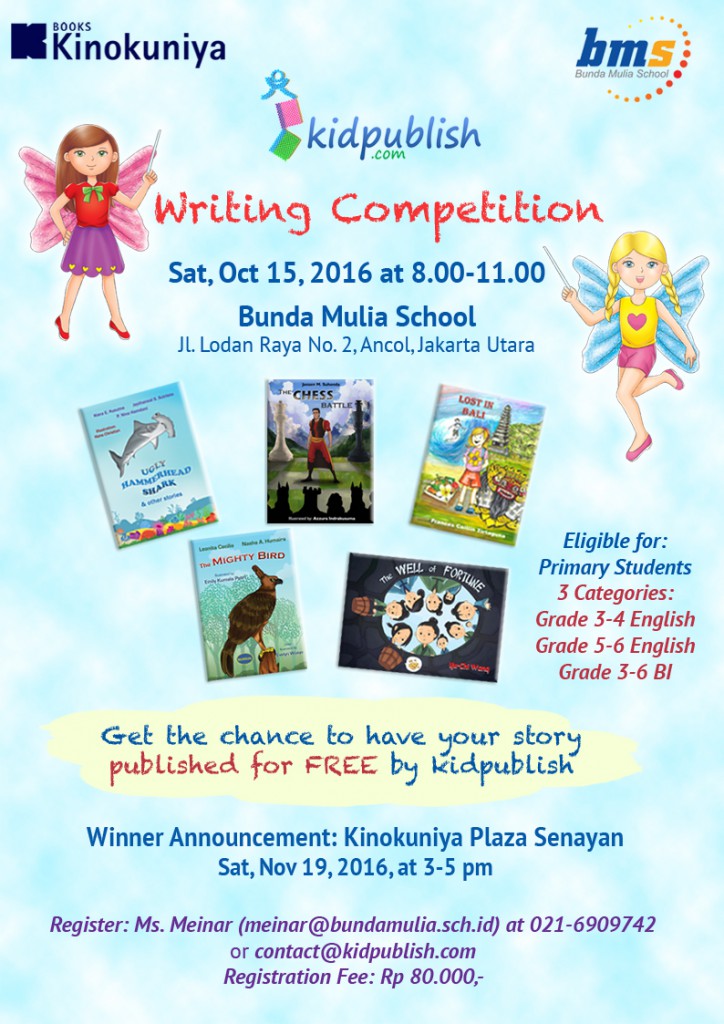 Writing competition and story telling festival Grade 4 Blog